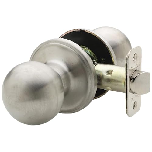 Copper Creek BK2020SS Ball Door Knob, Passage Function, 1 Pa