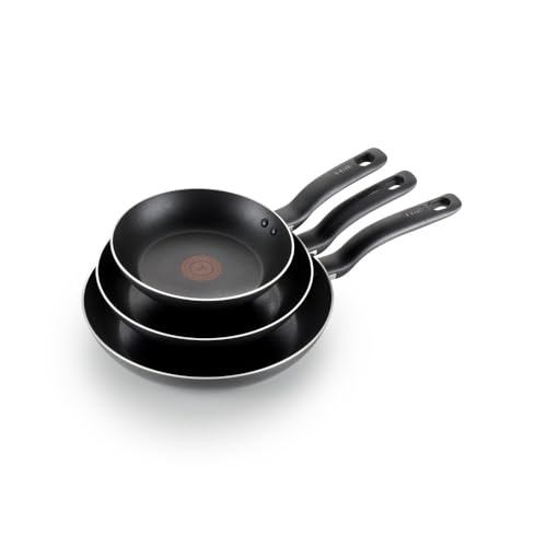T-fal Specialty Nonstick Fry Pan Set 3 Piece, 8, 9.5, 11 Inc