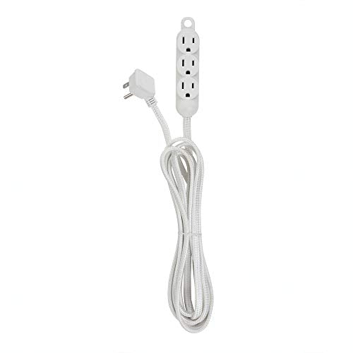 Globe Electric 12ft Light Duty 3-Outlet Indoor Extension Cor