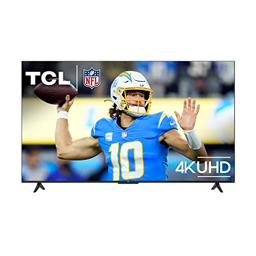 TCL 50-Inch Class S4 4K LED Smart TV with Roku TV (50S450R,