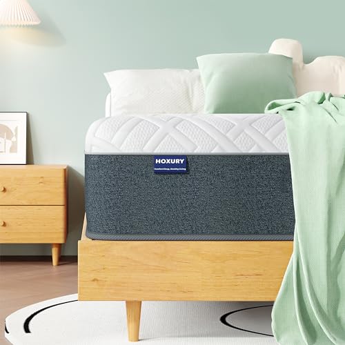 Full Mattress, 12 Inch Green Tea Memory Foam Mattress in a Box, Medium Firm Full Size Mattress for Pressure Relief, CertiPUR-US Certified