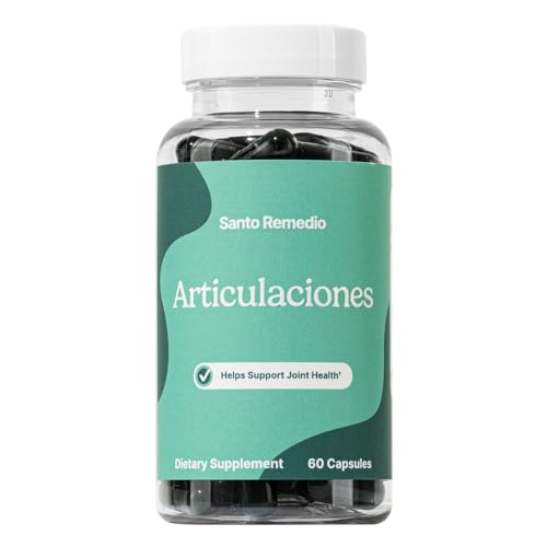 Santo Remedio Articulaciones, Joint Health Support, Promotes Joint Comfort and Function, Contains Clinically Proven Ingredients, TamaFlex™, 30 servings
