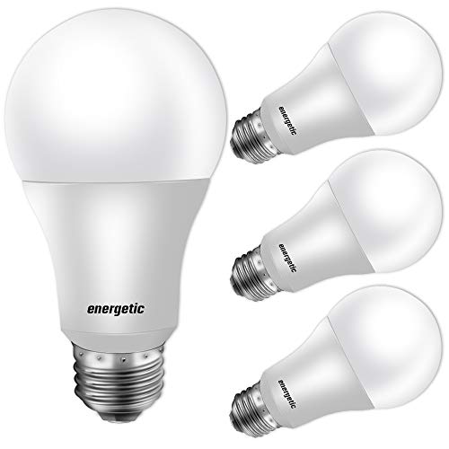 Energetic 60W Equivalent, A19 LED Light Bulb, 5000K Daylight