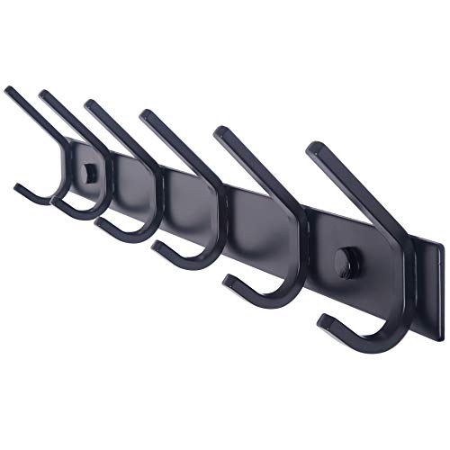 WEBI Coat Rack Wall Mounted,17-1/8 Inch Hooks for Hanging Co