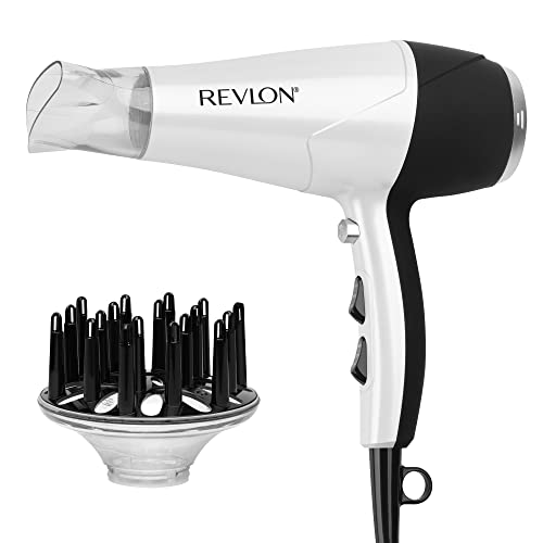 REVLON Volume Booster, Hair Dryer with Curl Enhancing Diffus
