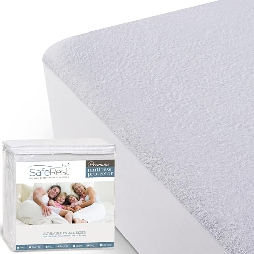 SafeRest Twin Size Premium Hypoallergenic Waterproof Mattres