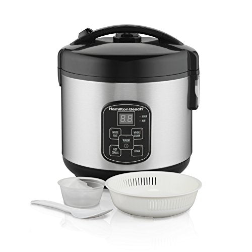Hamilton Beach Digital Programmable Rice Cooker & Food Steam