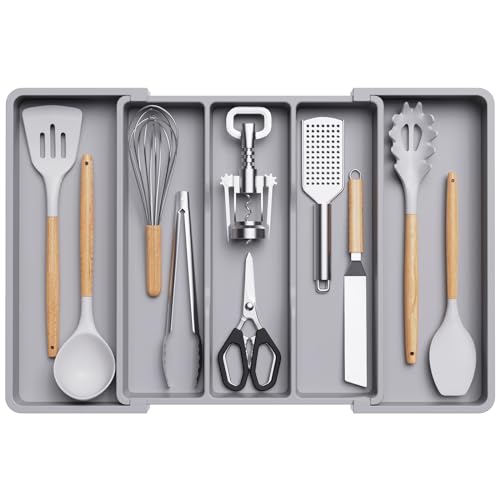 Lifewit Utensil Organizer for Kitchen Drawers, Expandable Co