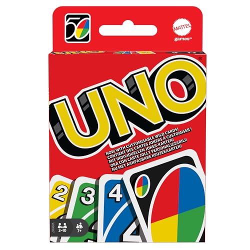 UNO - Classic Colour & Number Matching Card Game - 112 Cards