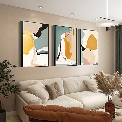 MPLONG Wall Art, Frame Canvas Wall Art Set, Striking Modern