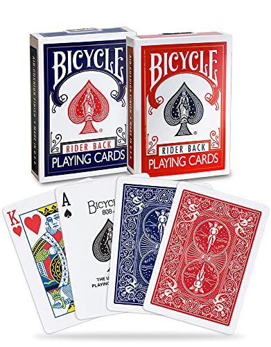 Bicycle Rider Back Playing Cards, Standard Index, Poker Card