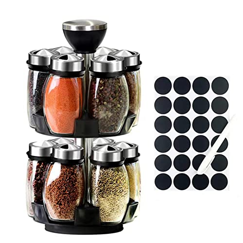 Revolving Spice Rack Organizer Countertop, Spinning Spice St