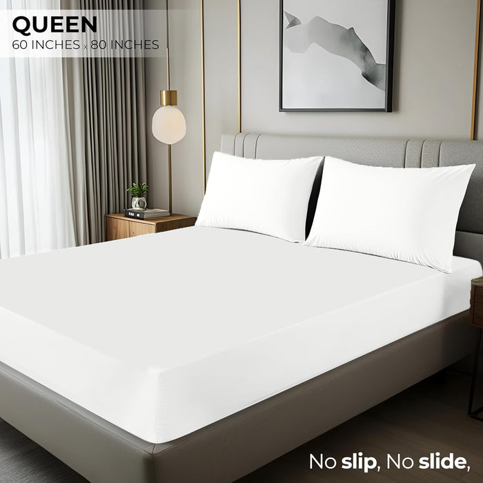 Utopia Bedding Queen Fitted Sheet - Bottom Sheet - Deep Pocket - Soft Microfiber