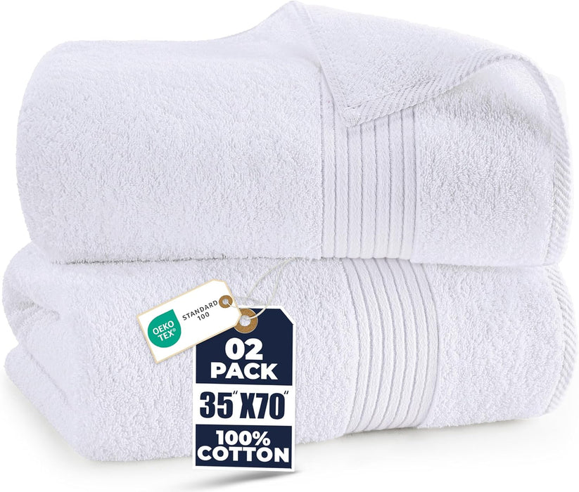 Utopia Towels Extra Large Bath Sheets 2 Pack