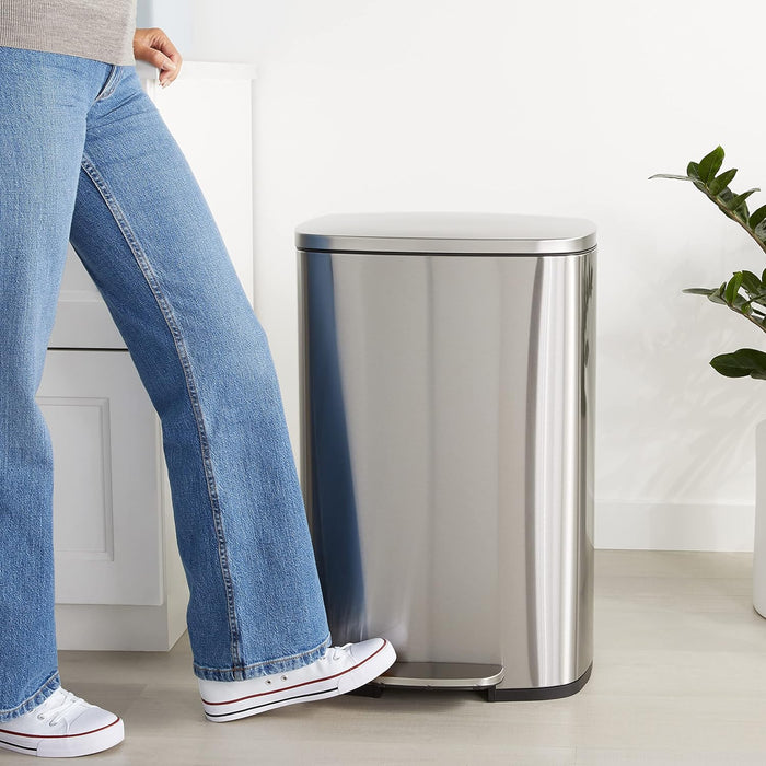 Stainless Steel Trash Can 13G