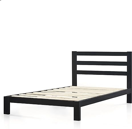 Twin Black Metal Bedframe