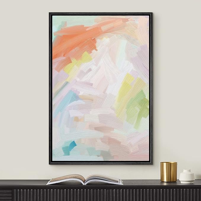 Décor Frames 24" x 36" 1 Panel Black