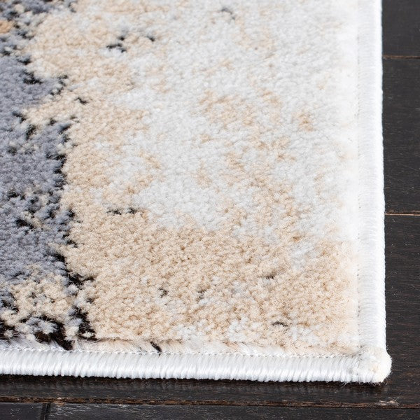 Accent Rug Beige/Brown Large Rectangle 8'x10'