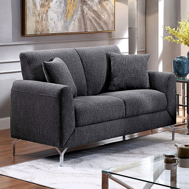 Gray Loveseat