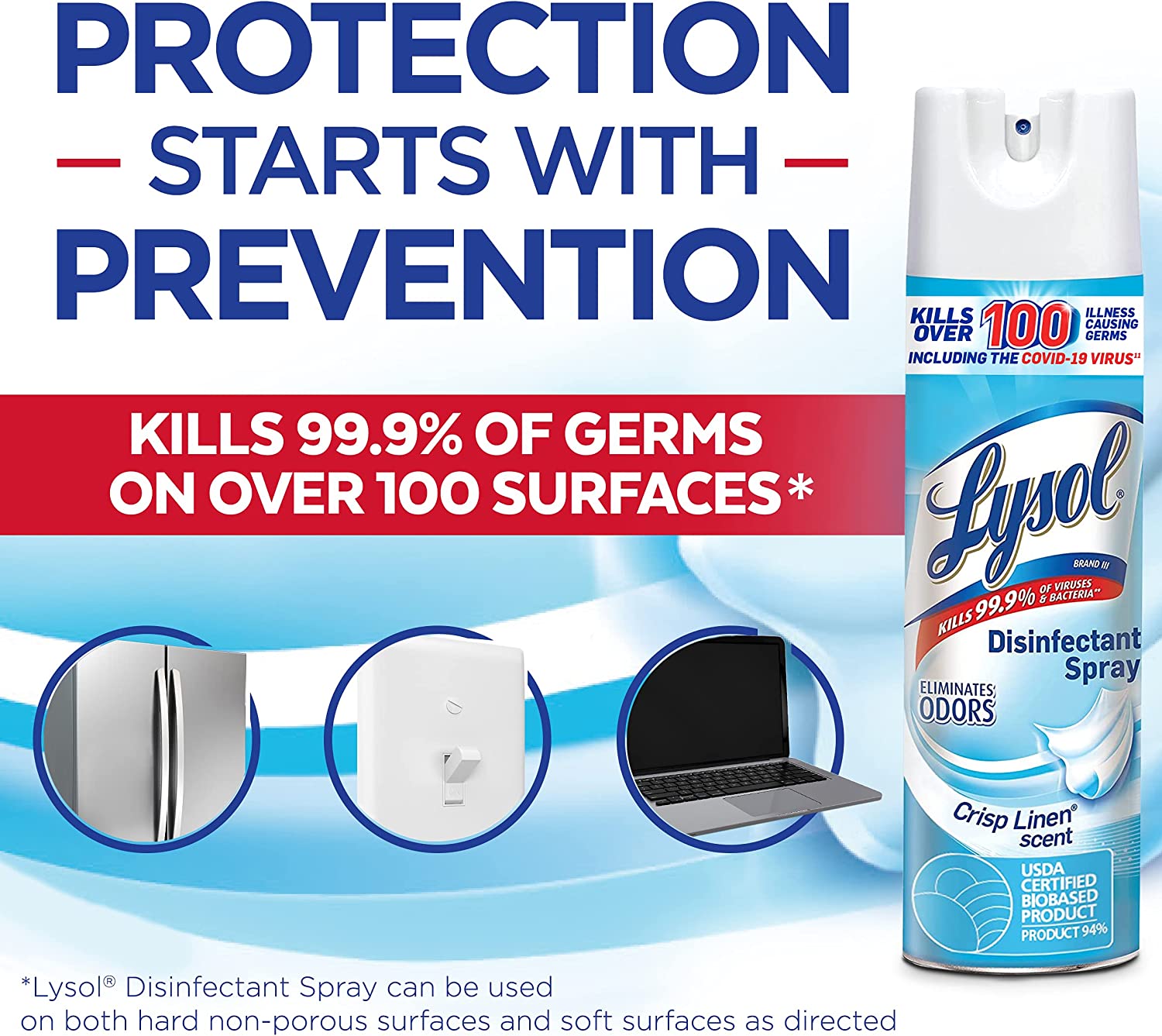 Lysol - Disinfectant Spray 19 Fl. Oz - OG000227