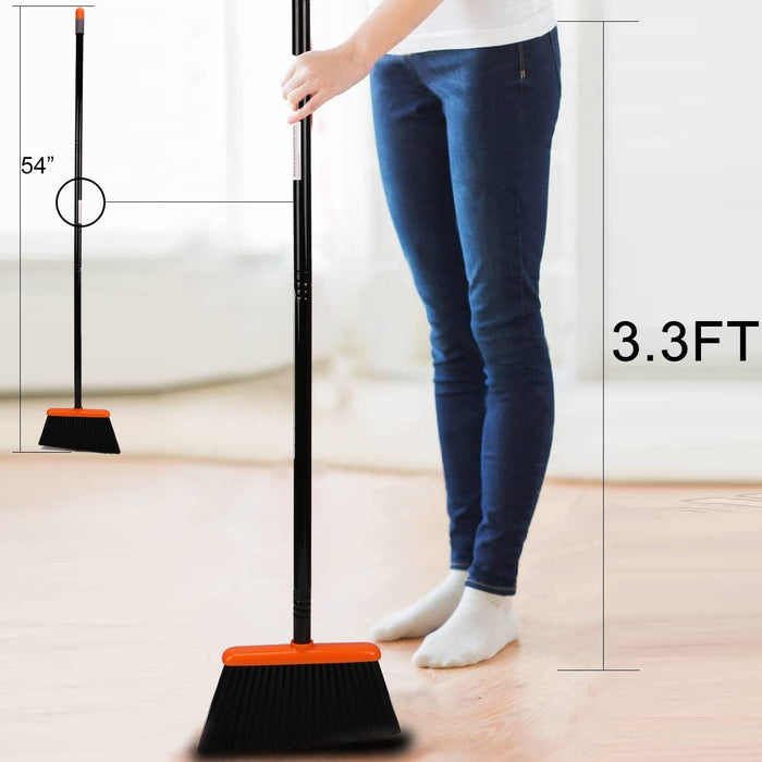 TreeLen - Broom and Dust Pan - 52" Long Handle