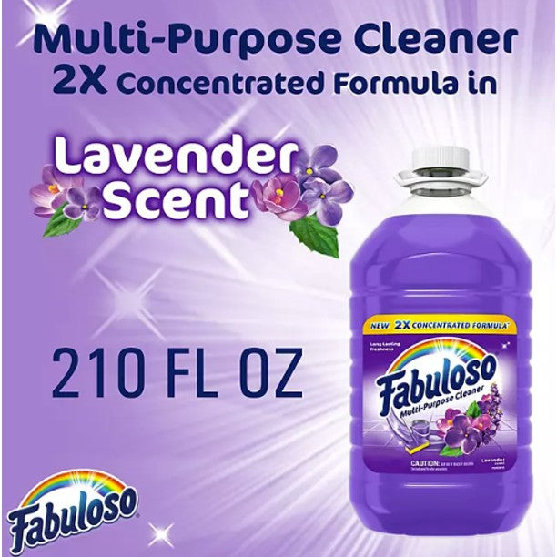 Fabuloso - Multi-Purpose Cleaner, Lavender, 210 fl oz - OG00