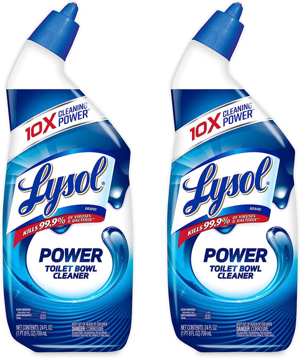 Lysol - Power Toilet Bowl Cleaner Gel, 24oz  - OG000196