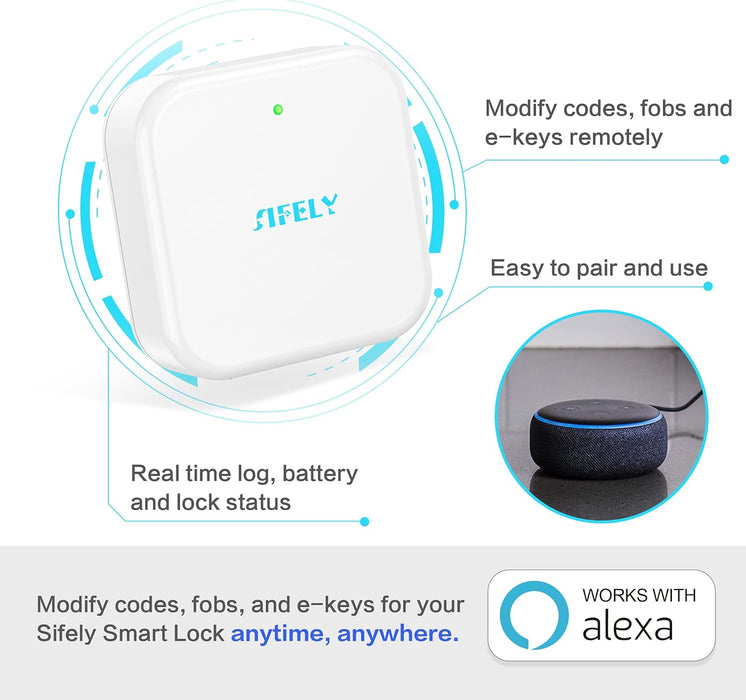 Sifely Smart Lock and Gateway Bundle