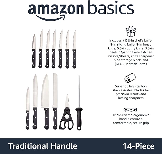 Knife Set 14 pieces