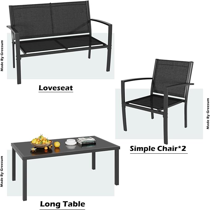 Outdoor Furniture Set - 4 person