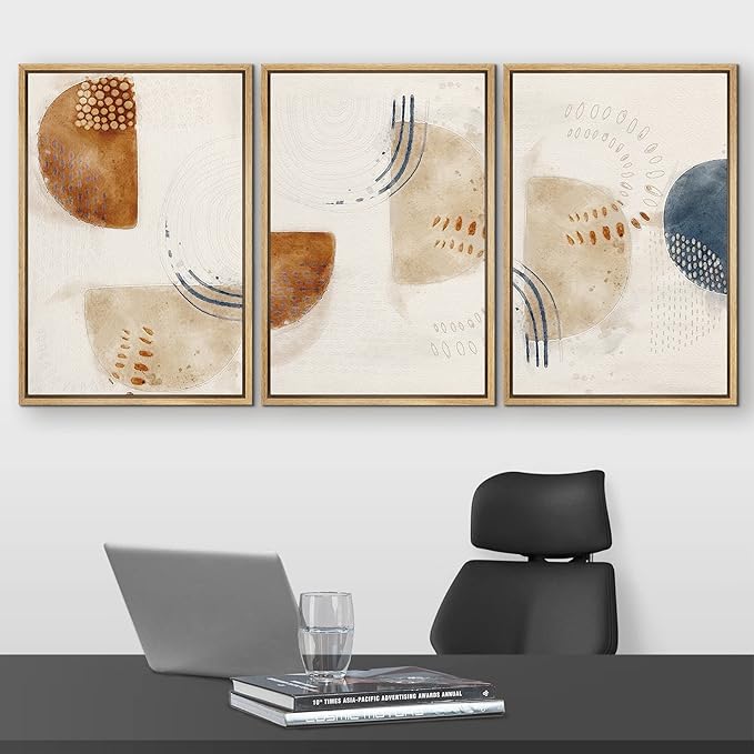 Décor Frames 16" x 24" x 3 Panels Natural