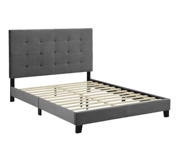 Queen Size Velvet Bedframe