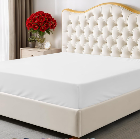 Utopia Bedding Twin Fitted Sheet - Bottom Sheet - Deep Pocket - Soft Microfiber - Shrinkage and Fade Resistant - Easy Care -1 Fitted Sheet Only (White)